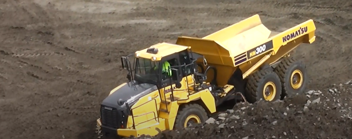 Самосвал Komatsu (Коматсу) HM300